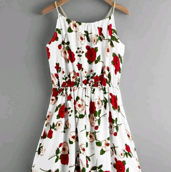 NEW Plus Floral Print Cami Dress - Picture 2 of 8